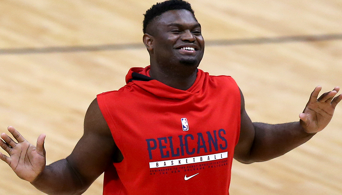 weight loss zion williamson then and now