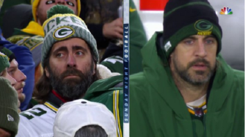 NFL Fans React To Random Packers Fan In The Stands Who Looks Exactly Like Aaron Rodgers