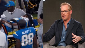 Fox’s Joe Buck Gets Ripped To Shreds By Fans For Bizarrely Implying Donald Parham Was Shaking While Being Stretchered Off Because It’s Cold In LA