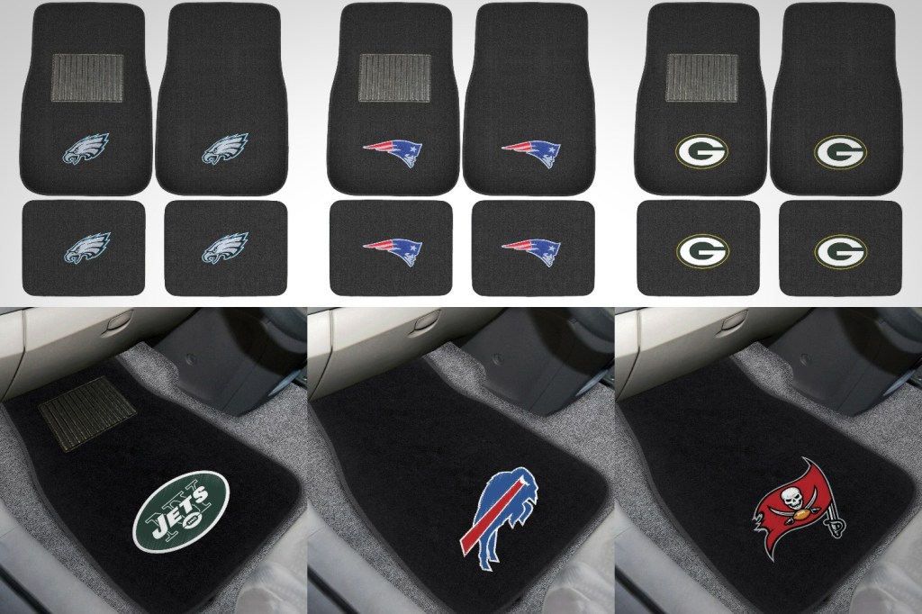 NFL team floor mats gift ideas for sports fans
