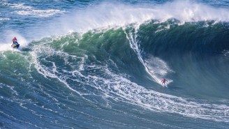 Watch The World’s Best Big Wave Surfers Ride The Biggest Waves On The Planet At The Nazare Tow Surfing Challenge