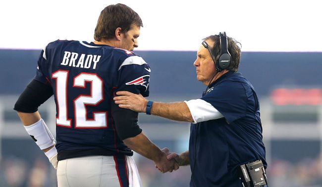 Bill Belichick Heaps Praise On Tom Brady, Is Already Beginning Potential Super Bowl Mind Games