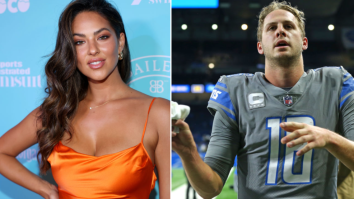Video Shows Jared Goff’s Model GF Christen Harper Finding Out Lions Won During Sports Illustrated Photoshoot