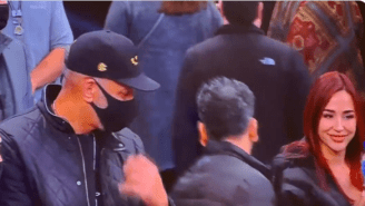 NBA Fans React To Dell Curry Appearing To Flirt With Instagram Model Ana Cheri While Sitting Courtside At Steph Curry’s Record-Breaking Game