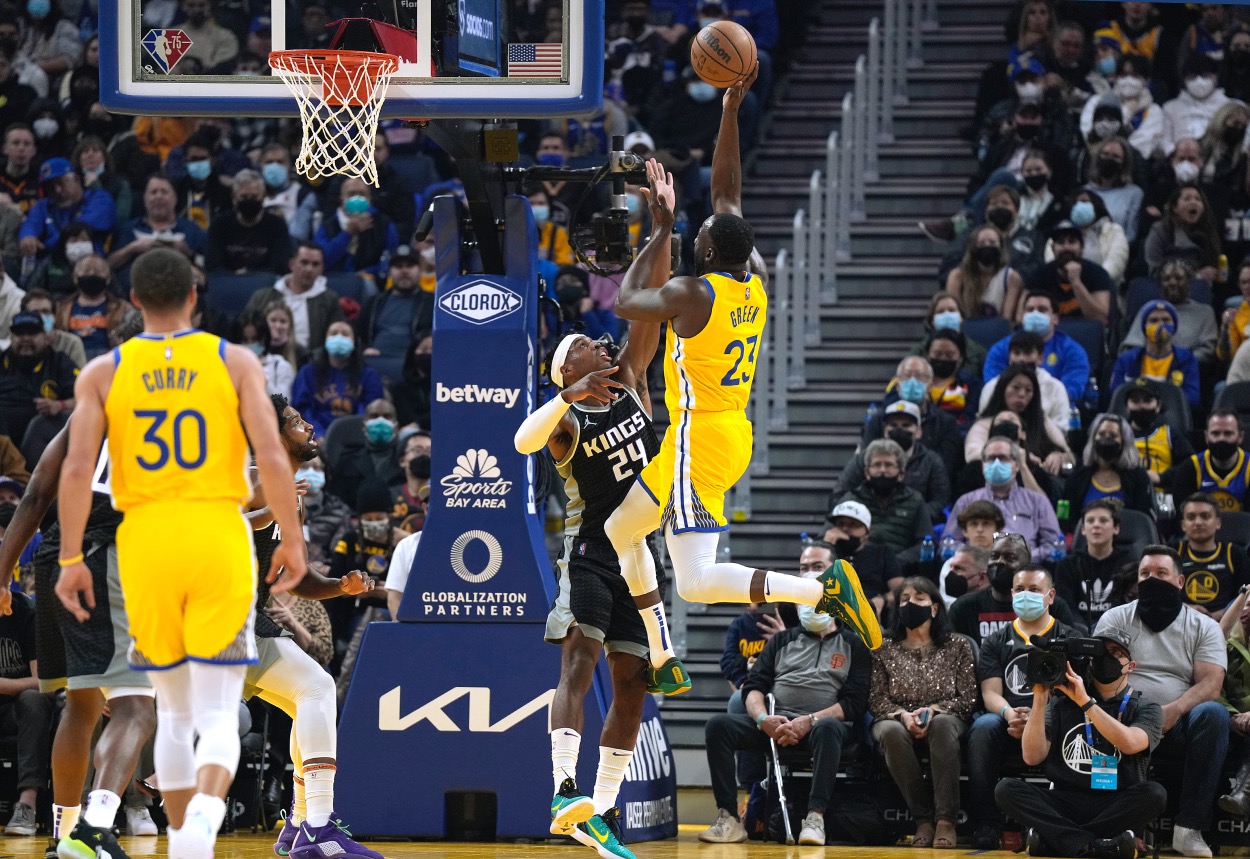 Draymond Green's Son Got To Be A Warriors Towel Boy For His Bday