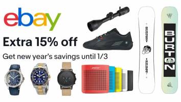 eBay Celebrates New Year’s Sale With 15% OFF Rolex Watches, Sony Home Speakers And More