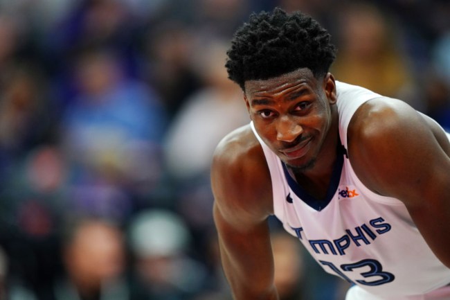 scottie barnes staredown dunk jaren jackson jr fail