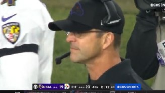 NFL Fans React To Ravens HC John Harbaugh Losing Game After Going For Two While Down One Point