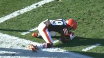 Browns’ JoJo Natson Exploits NFL Loophole By Purposely Stepping Out of Bounds While Touching Ball During Kickoff To Draw Penalty On Ravens