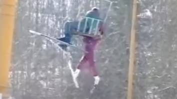 Hilarious Blooper Reel From A ’90s Ski Jumping Competition Is 90 Seconds Of Pure Insanity