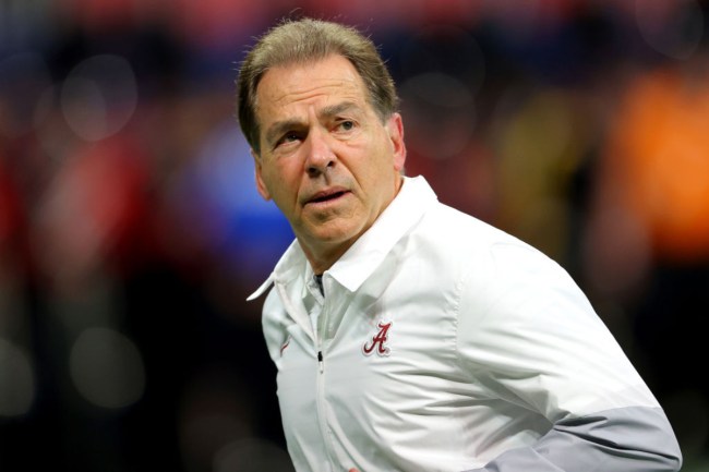 Nick Saban Shares All-Time Quote About Alabama Not Leaving Team Hotel