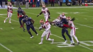 NFL Ref Shawn Hochuli Gets Blasted By Fans For Incorrectly Calling Phantom Facemask Penalty On Titans
