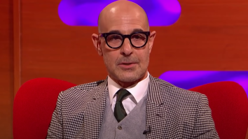 Stanley Tucci Eloquently Describes His Filthy Childhood Job Of ‘S–t Hooking’ As Only He Can