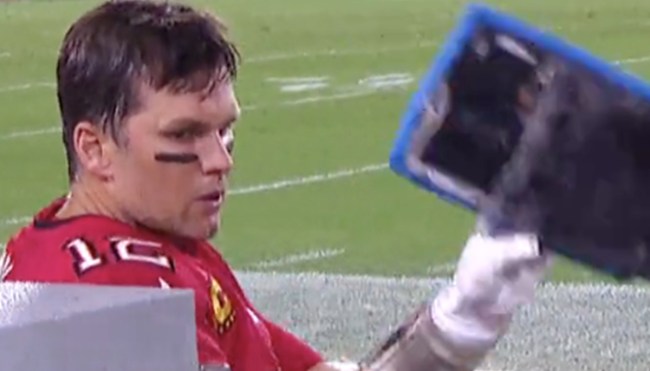 NFL Issued Warning To Tom Brady After He Smashed Surface Tablet