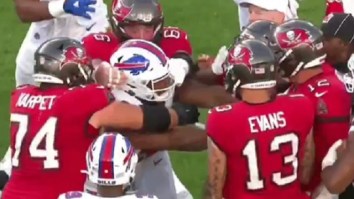 A Heated Tom Brady Was Ready To Fight Bills Defensive Lineman Ed Oliver, Who Easily Outweighs Him By 50 Pounds