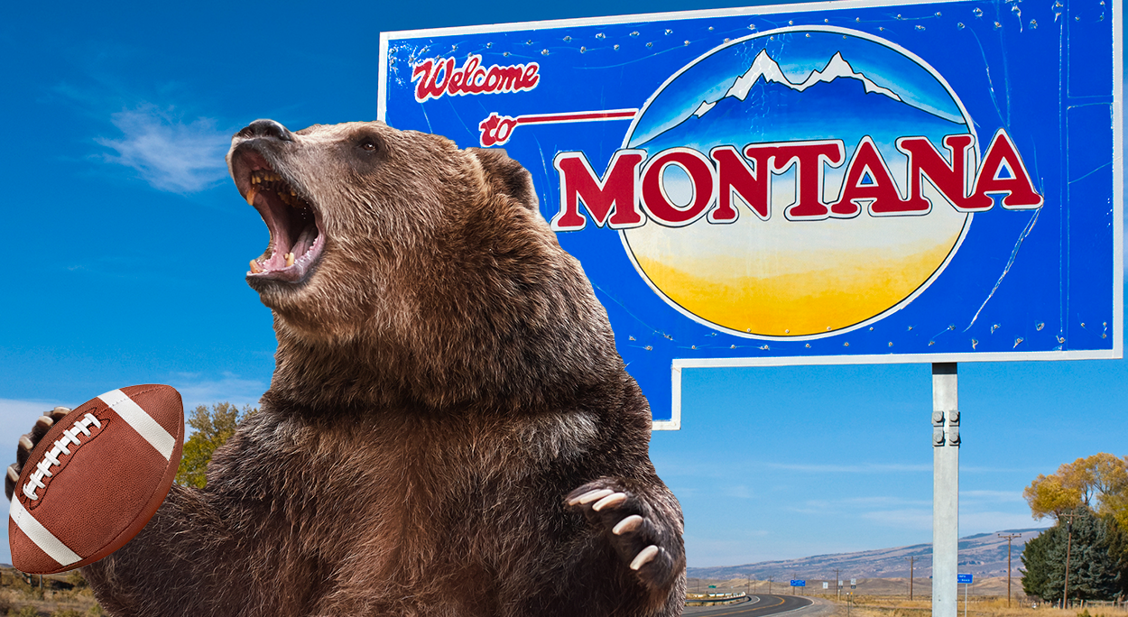 Montana State Football Commit 'Bear Old' Has Great Name, Better Look