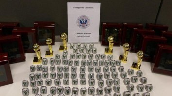Almost 1,400 Fake Championship Rings Worth Around $1 Million Seized By Feds