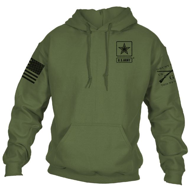 Army - Basic Full Logo Hoodie