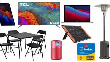 Daily Deals: Patio Heaters, Mini Projectors, TurboTax Software And More!