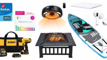 Daily Deals: Patio Heaters, Fire Pit Tables, Apple AirPods Pros And More!
