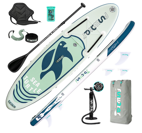 FunWater Ultra-Light Inflatable Stand-Up Paddle Board - daily deals