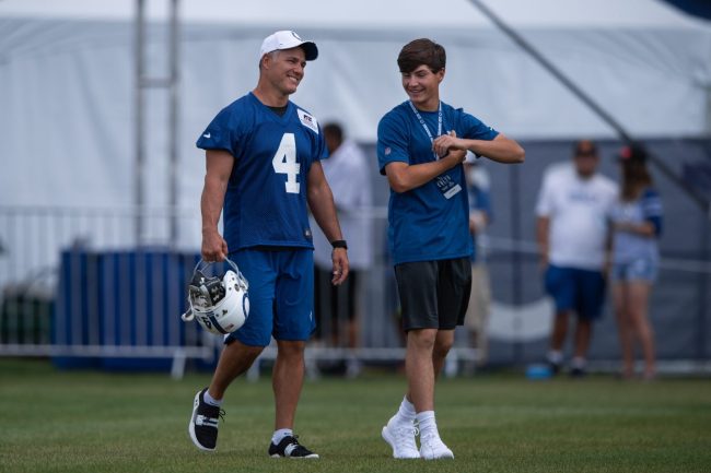 NFL Legend Adam Vinatieri's Son AJ Kicks Just Like His Dad, Gets SEC Offer