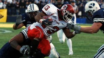 Utah’s New RBs Coach Sent BYU Defender Into Another Dimension With VIOLENT Truck Stick In 2005