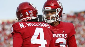 Oklahoma WR Appears To Be First Player To Blindly Follow Former Teammate Into Transfer Portal
