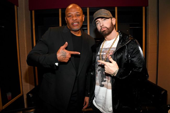Dr Dre hints Eminem Verzuz rap battle, Swizz Beatz names Busta Rhymes as dream hip-hop opponent.