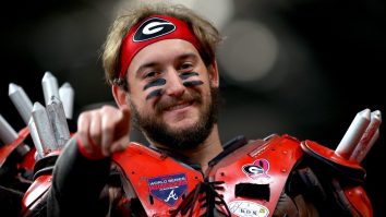 Georgia Fan Tries To Troll Alabama With National Championship Sign, Makes Embarrassing Typo