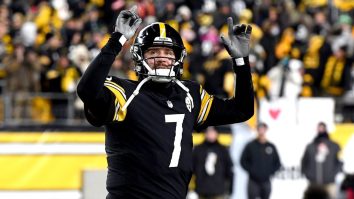 Ben Roethlisberger Finished Final Home Game With Weird, Historic Stat Line That Is Perfectly Big Ben