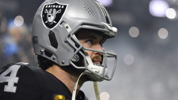 Crispy Alternate Angle Video Of Derek Carr Running Out Of Tunnel Goes Viral For Being Extremely Awesome