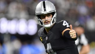 Incredibly Crispy Video Of Derek Carr Running Out Of Tunnel Goes Viral For Being Super Awesome