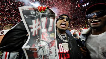 Quavo Calls Out Drake Over National Championship Bet Phone Call Snub, Parties In Georgia Locker Room
