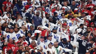 Salty, Unruly Cowboys Fans Throw Trash At Referees And Their Own Players Over Loss To 49ers