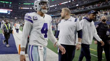 Dak Prescott Applauded Cowboys Fans For Throwing Stuff At Refs After Game