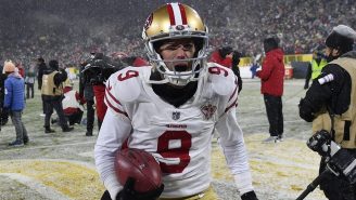 Robbie Gould Was Not Going To Miss Game-Winning Field Goal For 49ers After His Savage Warmups