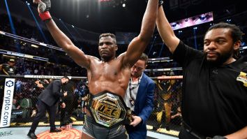 Dana White Did Not Put Championship Belt On Francis Ngannou After UFC 270 Win