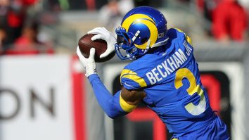 Cleveland Browns Fans Are Down Bad While Watching Odell Beckham Jr. Ball Out In The Playoffs