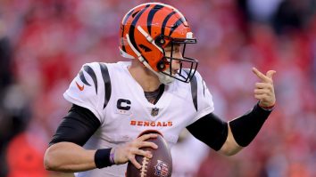 Crazy Freeze Frame From Insane Joe Burrow Run Vs. Chiefs Proves That He Is A Wizard (Video)