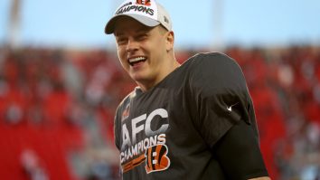 It’s Impossible To Root Against Joe Burrow After He Hit The Cleanest Griddy At AFC Championship