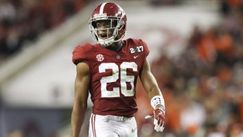 Former Alabama DB Marlon Humphrey Looked Miserable On Flight With Georgia Fans To National Championship