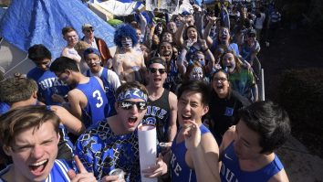 Duke’s Test To Decide Who Gets To Sleep In Tents Before Coach K’s Final Home Game Is Outrageous
