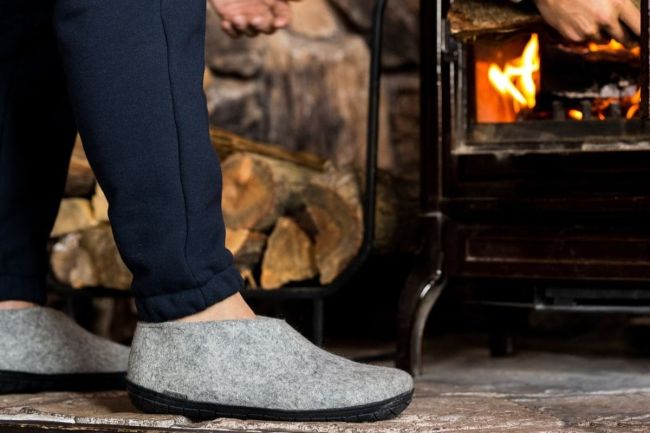 These Natural Wool Camp Soles Are Perfect For Indoor And Outdoor Wearing