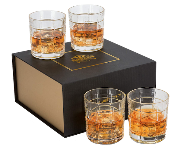 KANARS Old Fashioned Whiskey Glass Set