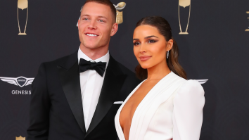 Olivia Culpo Forced To Wear Christian McCaffrey’s Hoodie After Airline Tells Her To ‘Cover Up’