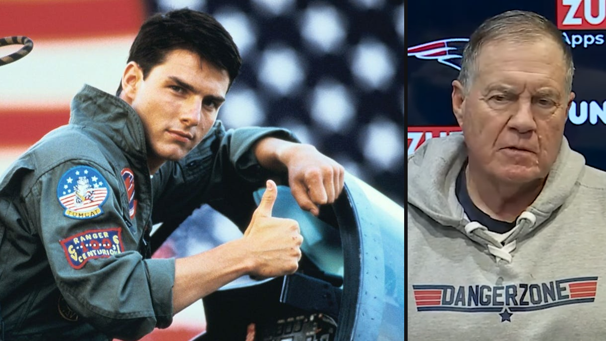 We Finally Know Why Bill Belichick Cuts the Sleeves Off His Hoodies