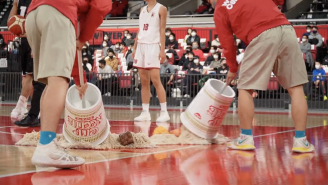 Tokyo High School Hoops Tournament Debuts Greatest Brand Placement Ever With ‘Cup Noodles’ Mop