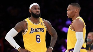 NBA Fans React To LeBron James Completely Avoiding Question About Russell Westbrook Being Benched