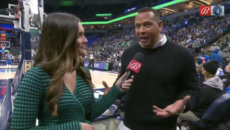 Alex Rodriguez Went Full Damage Control Mode With Minnesota Fans After Attending Packers Game